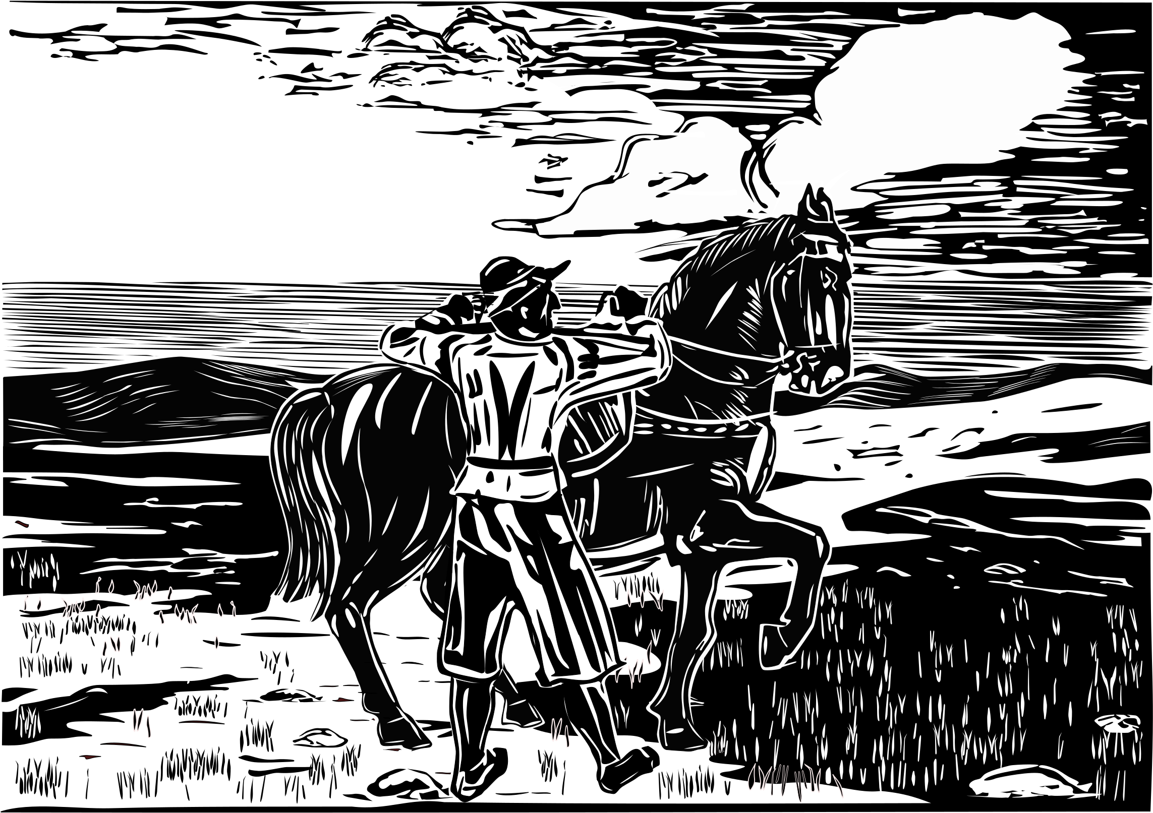 This Free Icons Png Design Of Thunderstorm Approaching (2400x1697), Png Download