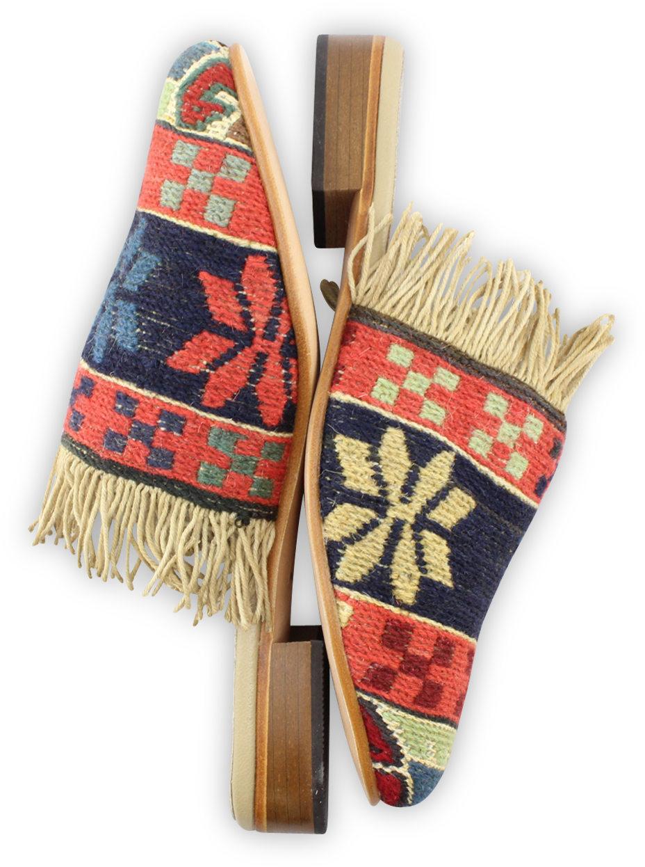 Load Image Into Gallery Viewer, Womens Kilim Shoes - Christmas Stocking (1000x1400), Png Download