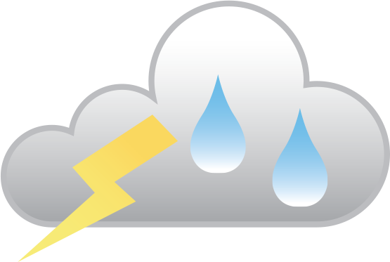 Severe Thunderstorm Watch For Hopkins And Surrounding - Graphic Design (555x373), Png Download