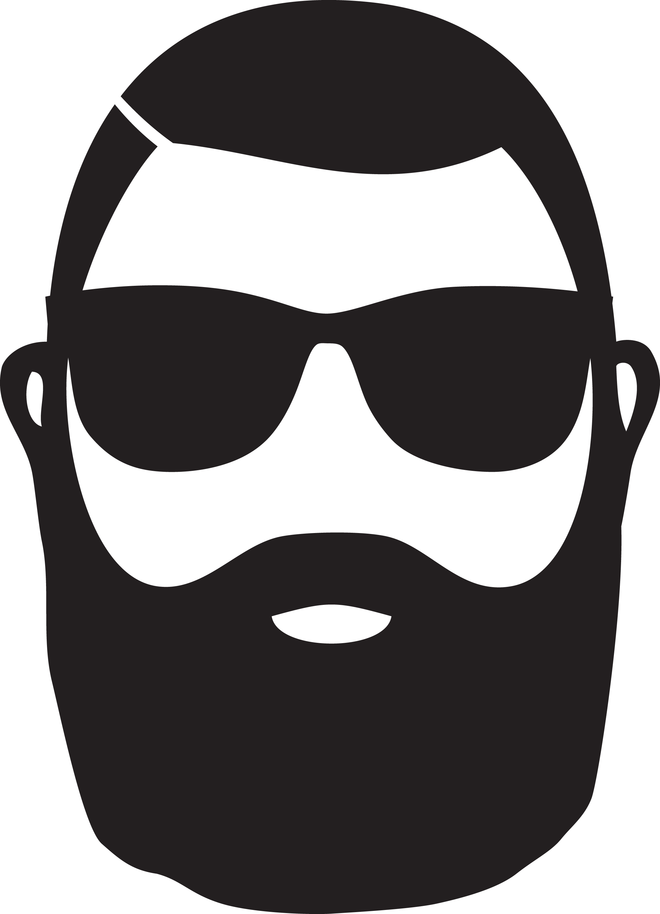 Beard Liquid - Beard Vape Logo (2121x2939), Png Download