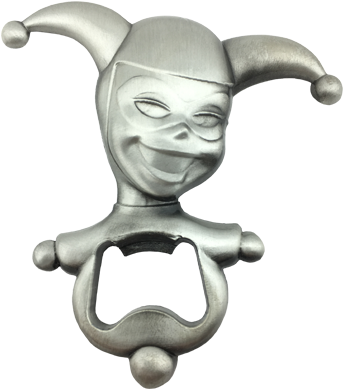 Harley Quinn Metal Bottle Opener - Bottle Opener (400x400), Png Download