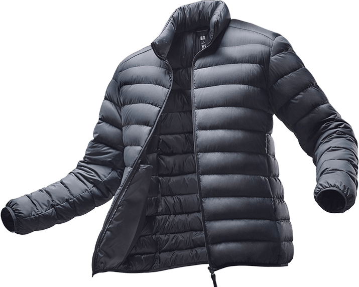 Ultra Light Down Jacket For Men - Chamarra Uniqlo (715x572), Png Download