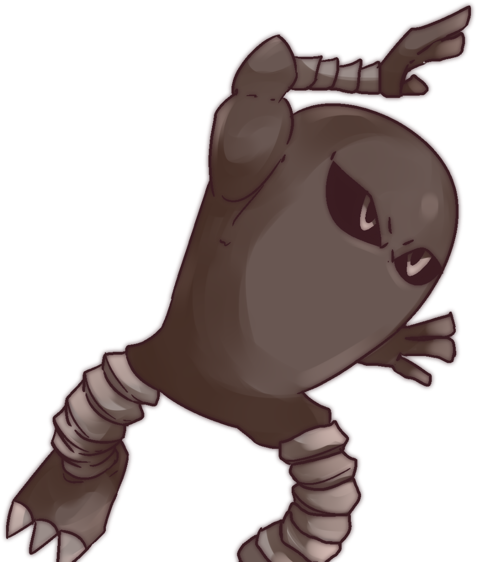 The Desk Of Autobottesla The Seven-monster Man Commission - Cartoon (942x1111), Png Download
