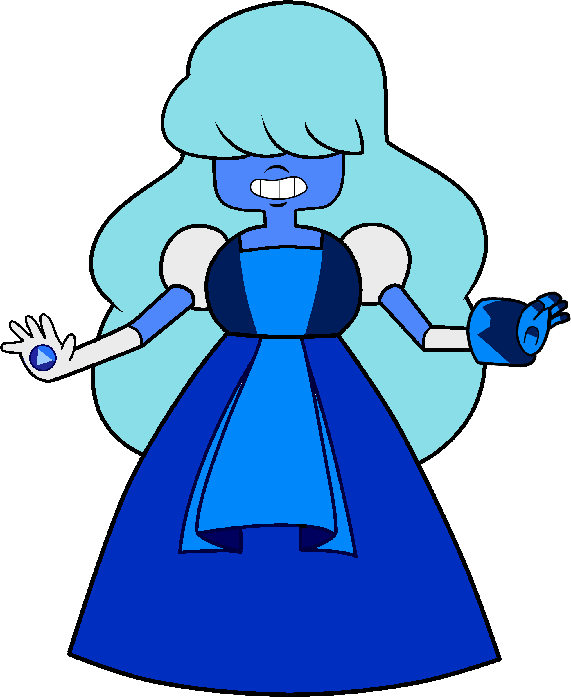 Model Sheet Arm - Steven Universe Sapphire And Ruby Wedding (2000x2572), Png Download