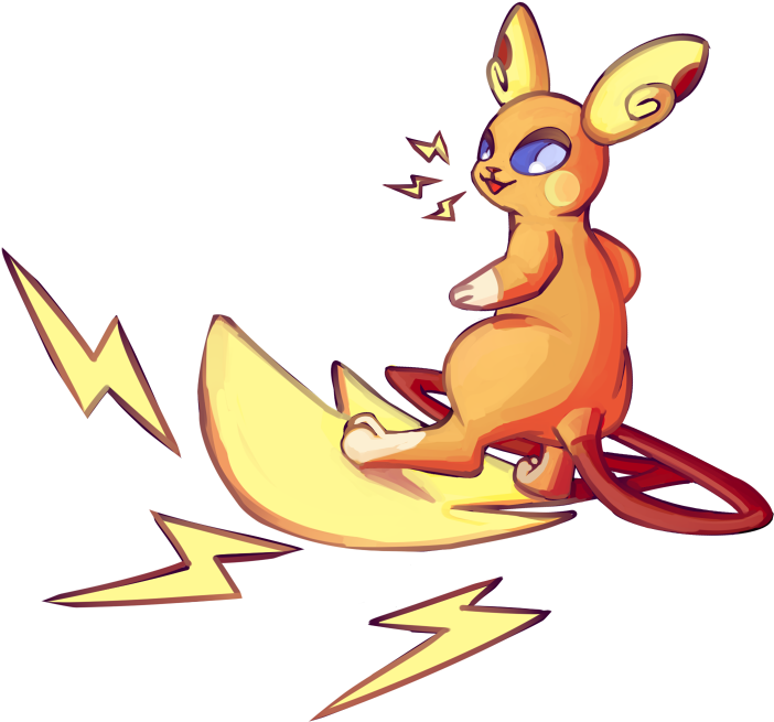 View Raichu , - Cartoon (900x700), Png Download