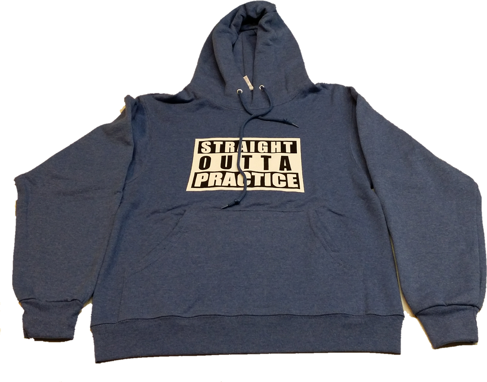 The Straight Out Of Practice Volleyball Hoodie Is A - Out Of Practice (1685x1292), Png Download