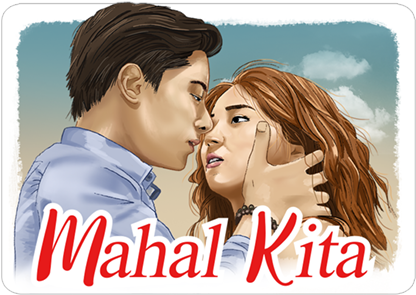 Mahal Kita Transparent Png Sticker - Barcelona A Love Untold Stickers (490x317), Png Download