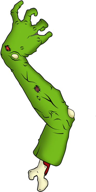Zombie Arm Limbless (1000x1000), Png Download