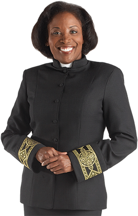 Clergy Jacket (375x435), Png Download