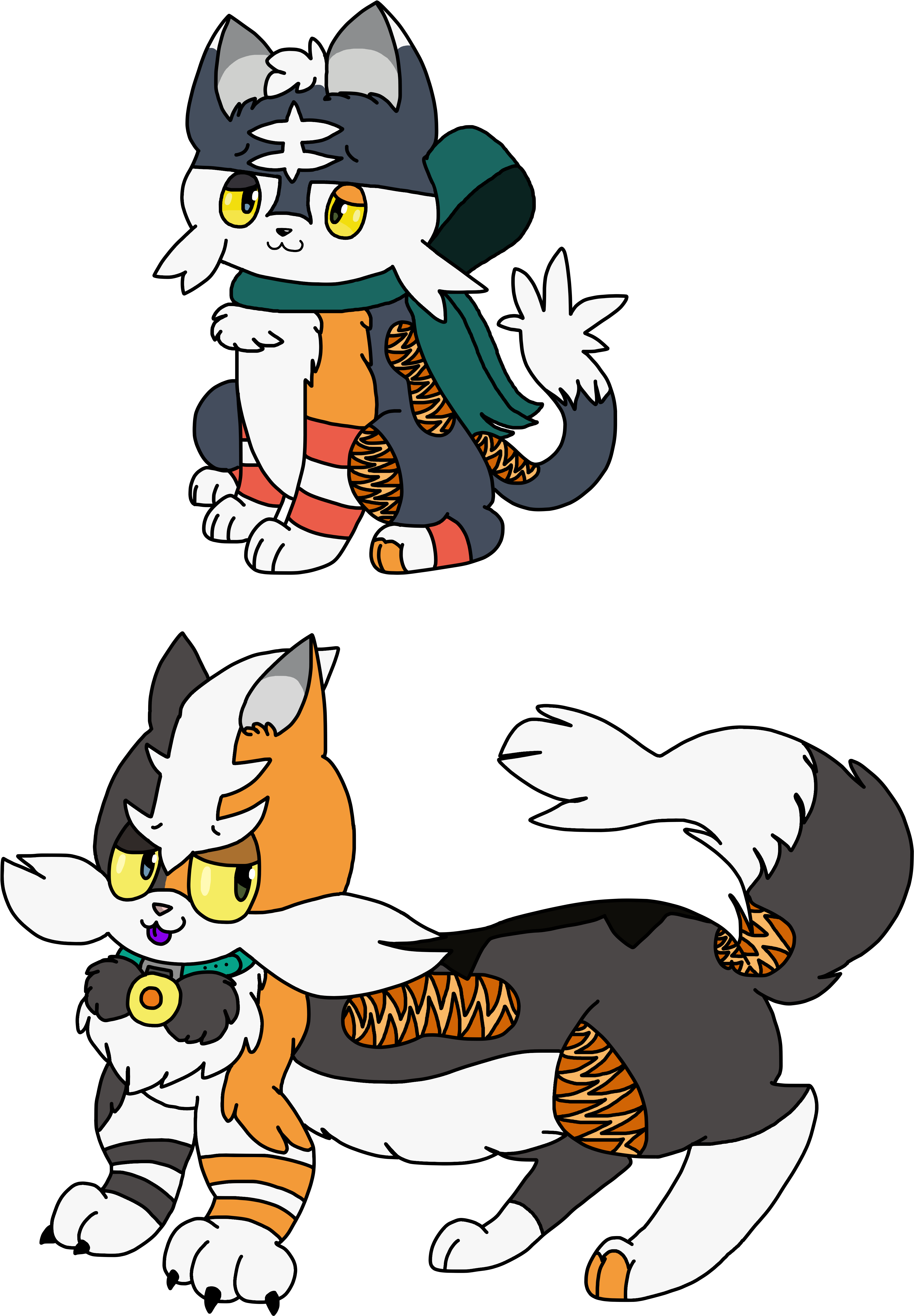 Sonja's Alolan Forms (5000x6000), Png Download