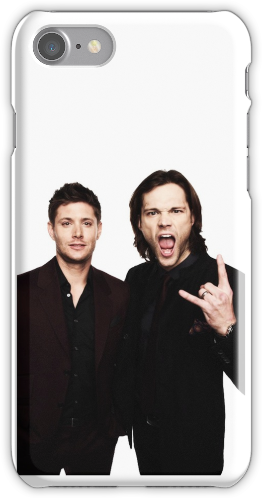Jared Padalecki Jensen Ackles - Jared Padalecki + Jensen Ackles - Supernatural Unisex (750x1000), Png Download