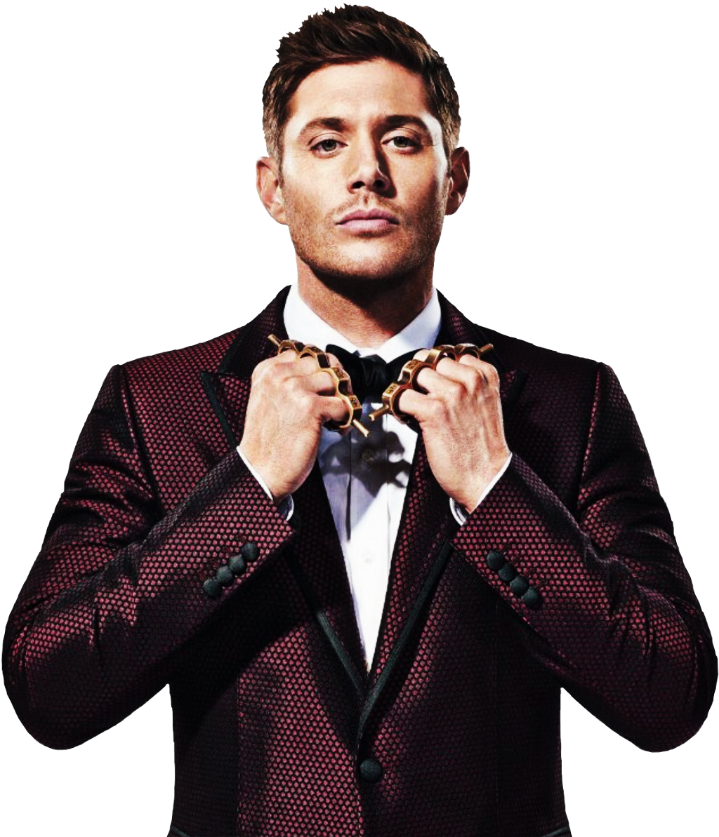 Supernatural Spnfamily Spn Jensenackles Brassknuckles - Jensen Ackles Photo Shoot (1024x1193), Png Download