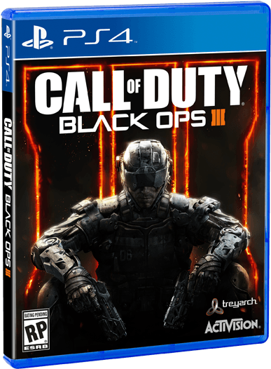 Call Of Duty Black Ops Iii - Call Of Duty Black Ops 4 Cd (400x546), Png Download