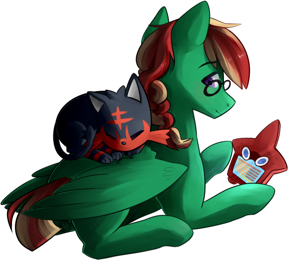 Goshhhh, Commission, Litten, Oc, Oc Only, Pokedex, - Pokémon Sun And Moon (1206x1024), Png Download