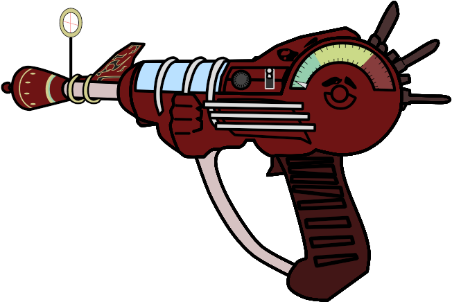 Walfas Ray Gun And Four Settings By Daemoniken - Call Of Duty Ray Gun Cartoon (720x534), Png Download