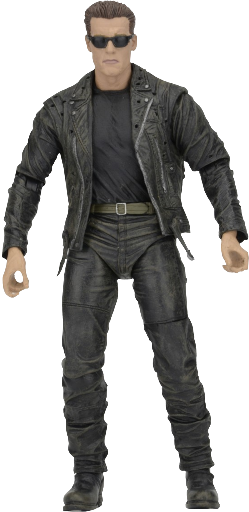 Terminatorarnold Schwarzenegger Png Image - Neca Terminator 2 7' Scale Action Figure - T-800 (798x1635), Png Download
