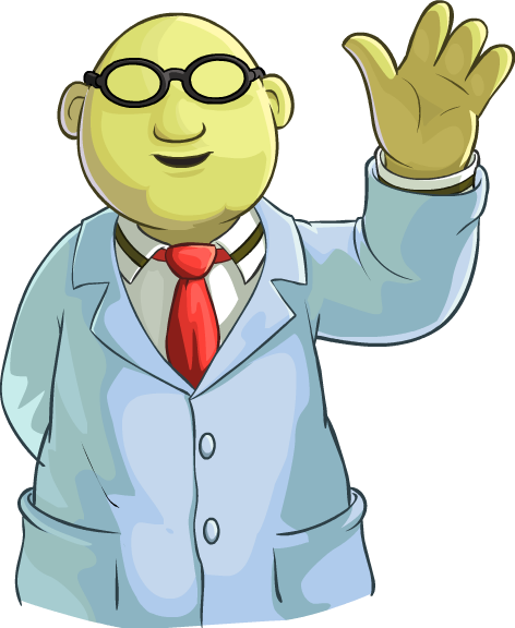 Drhunsenhoneydewartwork - Dr Bunsen Honeydew Drawing (472x576), Png Download