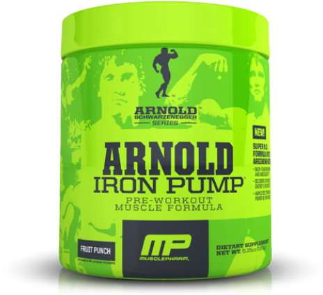 Arnold Iron Pump 30 Servings - Arnold Iron Pump Price (500x500), Png Download