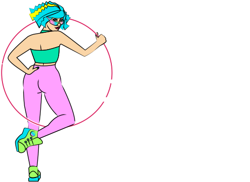 Banner Freeuse Classes Melbourne Learn Dance Hen S - Circus Hulla Hoop Png (547x400), Png Download