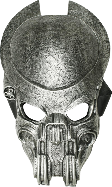 Predator Mask - Alien Vs Predator Mask (358x600), Png Download