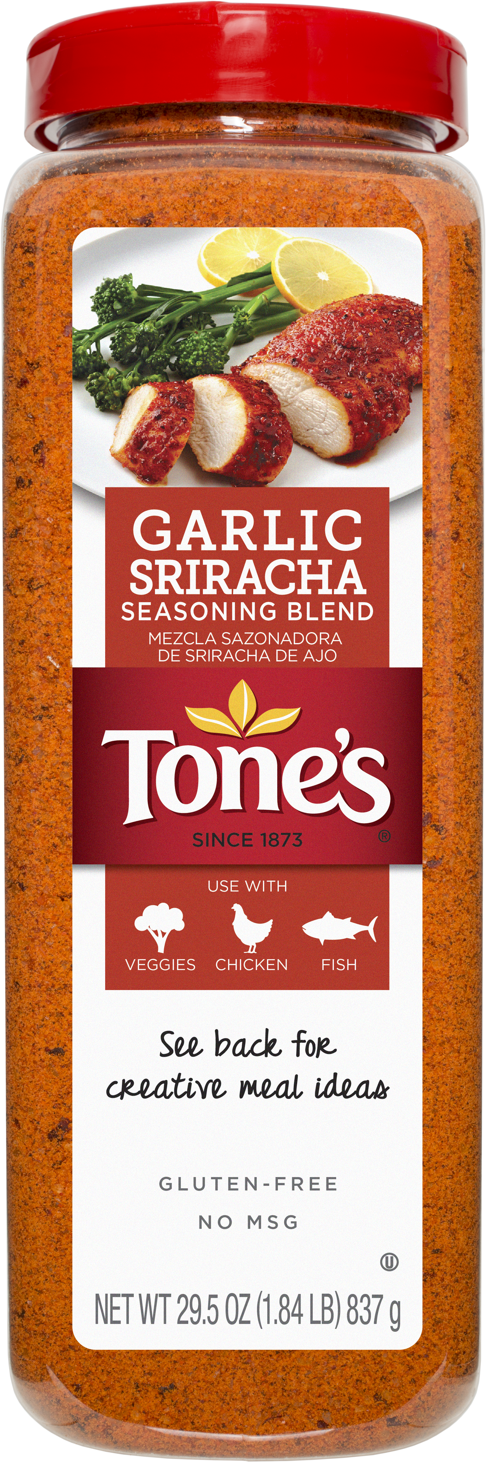 Garlic Sriracha Chef (1908x5133), Png Download