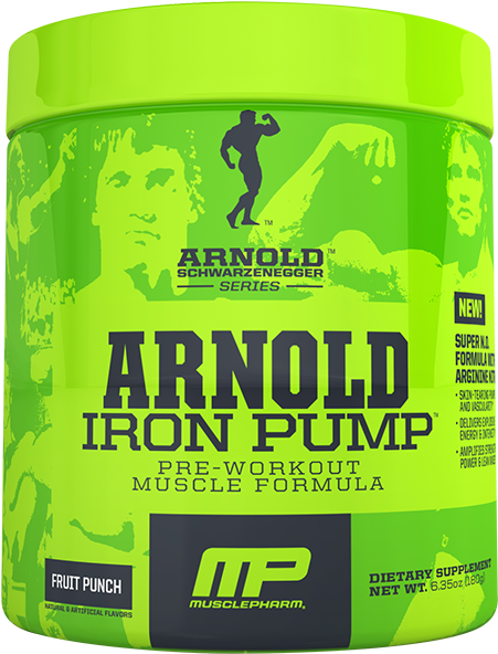 Arnold Iron Pump (600x600), Png Download