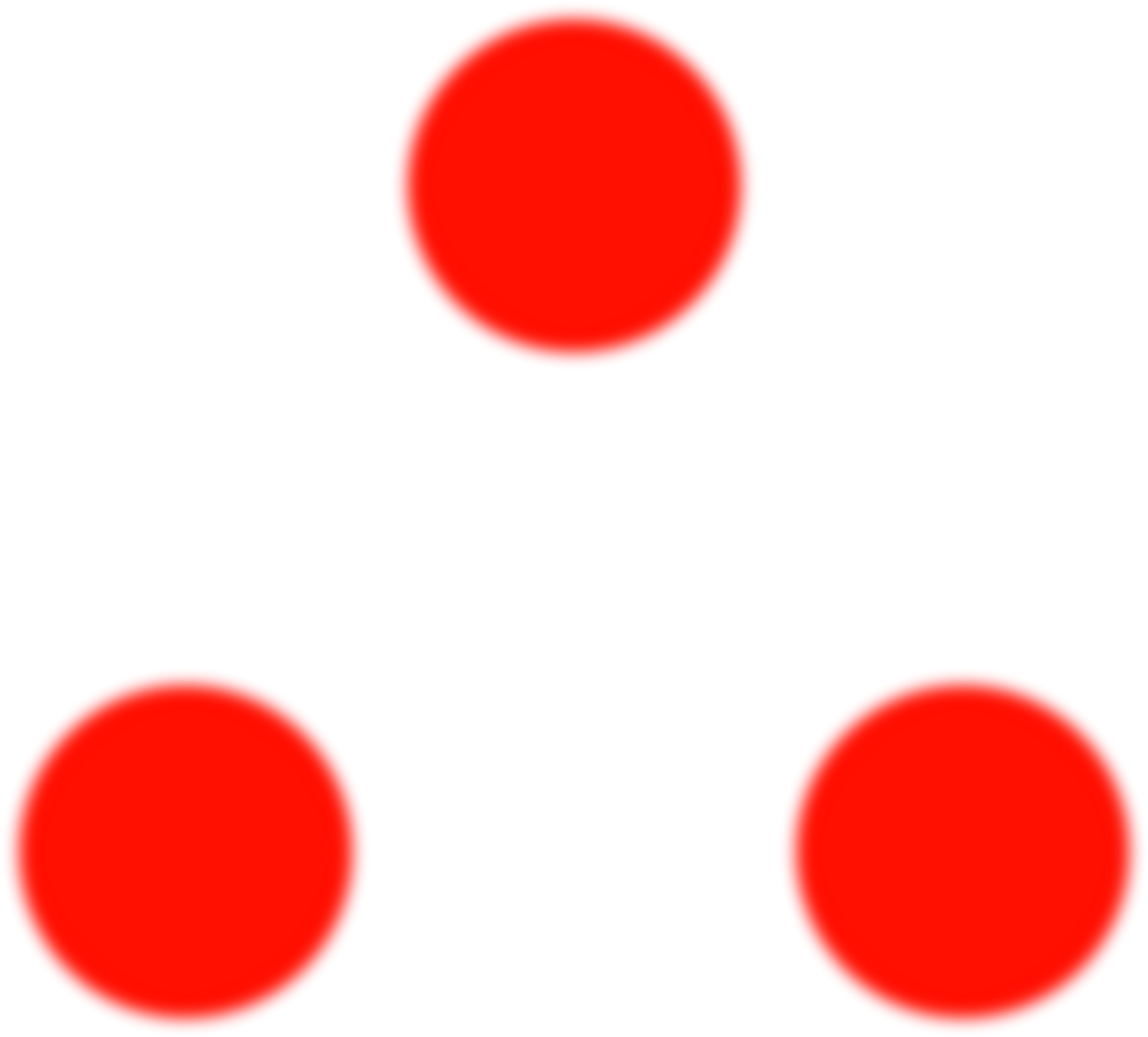 Open - Predator Red Dots (2000x1804), Png Download