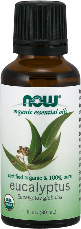 Eucalyptus Globulus Oil, Organic - Now Essential Oils (328x880), Png Download