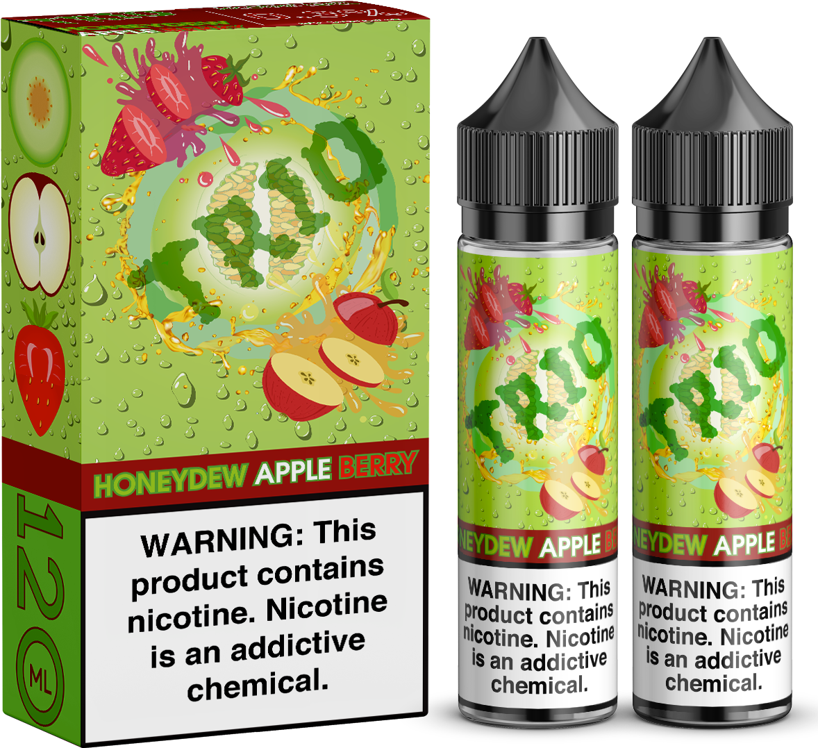 Honeydew Apple Berry By Trio - Juice (1200x1200), Png Download