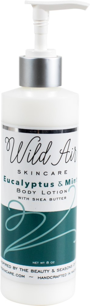 Wild Air Eucalyptus And Mint Body Lotion (1000x1000), Png Download