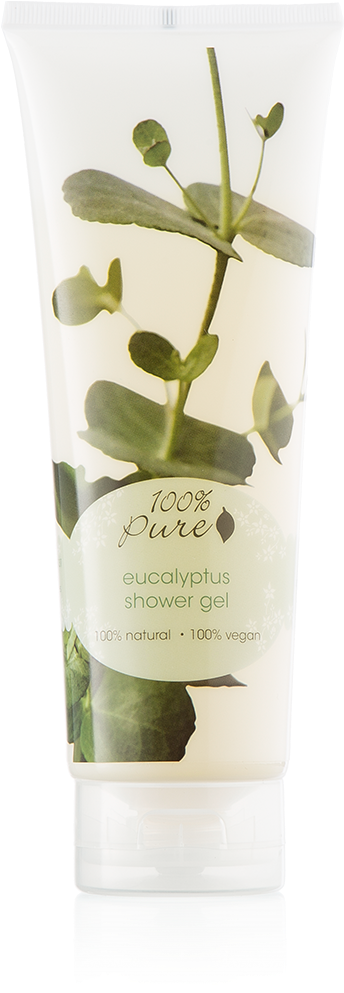 Eucalyptus Shower Gel From 100% Pure - 100% Pure Eucalyptus Shower Gel 240ml (1024x1024), Png Download