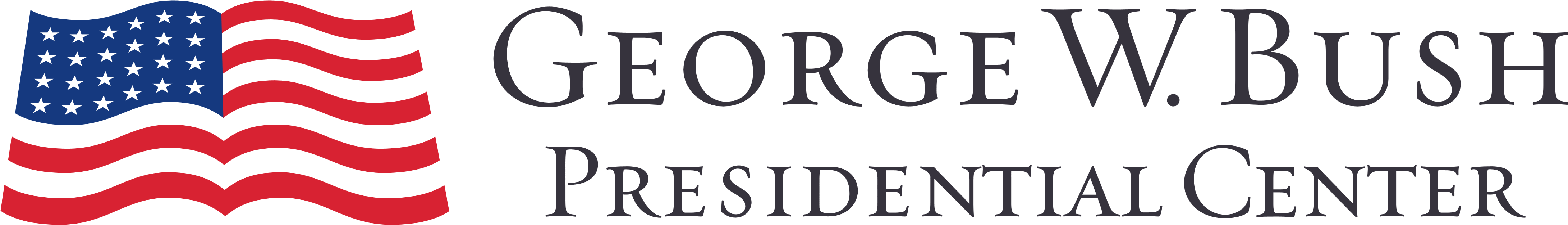 Bush Presidential Center - George W Bush Presidential Library Logo (4603x973), Png Download