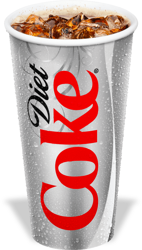 Diet Coke Fizzy Drinks - Diet Coke Fountain Drink (940x845), Png Download