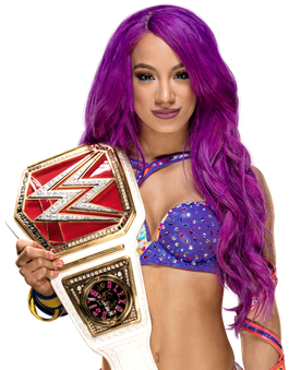 Sasha Banks Raw Womens Champion 2017 By Lunaticdesigner-dbe6bcq - Sasha Banks Raw Womens Champion Png (373x350), Png Download