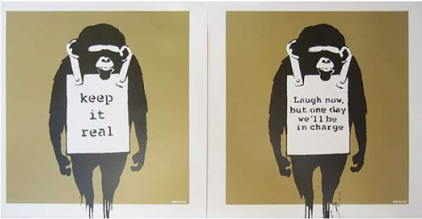 Next - Banksy Record Album Cover (600x600), Png Download