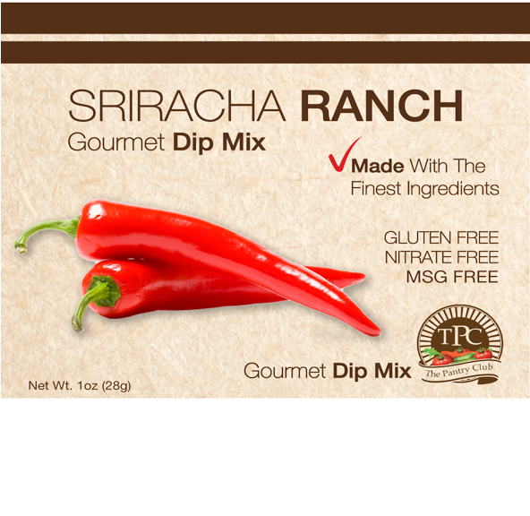 Sriracha-ranch - Ranch Dressing (591x650), Png Download