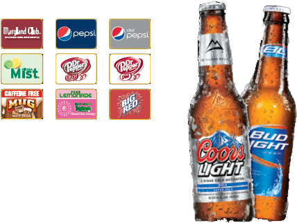 Fountain Drinks - Pepsi Diet Pepsi Mtn Dew Sierra Mist Mug Root Beer (457x324), Png Download