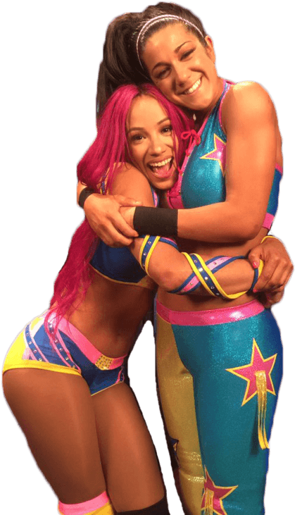 Sasha Banks Bayley Bayley Y Sasha Banks - Sasha Banks Y Bayley (1024x768), Png Download