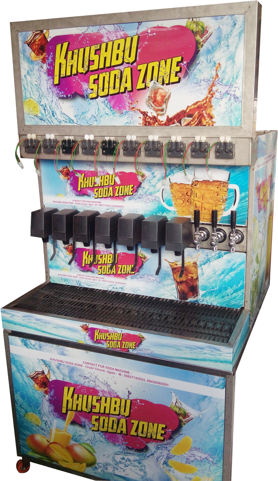 Fountain Soda Machine 17 Plus 3 Double Decker - Playset (1200x1600), Png Download