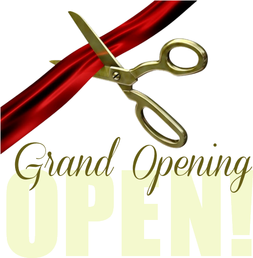 Nebula Vapor Store Grand Opening - Grand Opening (535x535), Png Download
