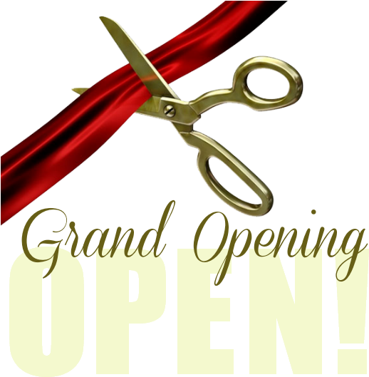 Opening png. Grand Opening. Grand Opening Store. Grand Opening 3d. Ножницы текст лого.