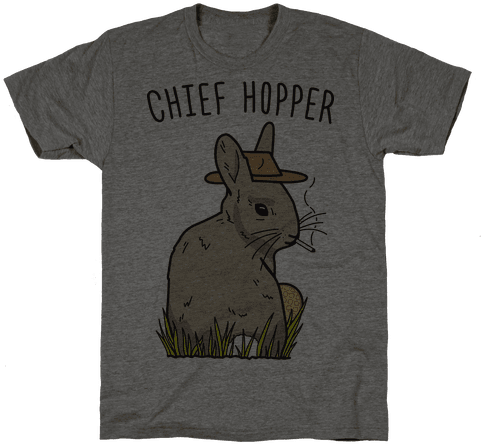Chief Hopper Parody Mens T-shirt - Women Supreme Court T Shirts (484x484), Png Download