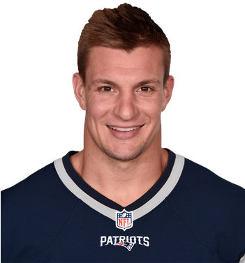 Rob Gronkowski - Bryan Stork (350x425), Png Download