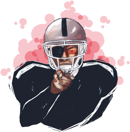 Draft Day Crucial For Raiders - Illustration (467x475), Png Download
