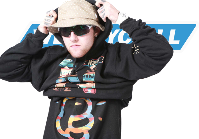 Mac Miller Releases This New Track, 'i Come In Peace' - Mac Miller Backpack (640x447), Png Download
