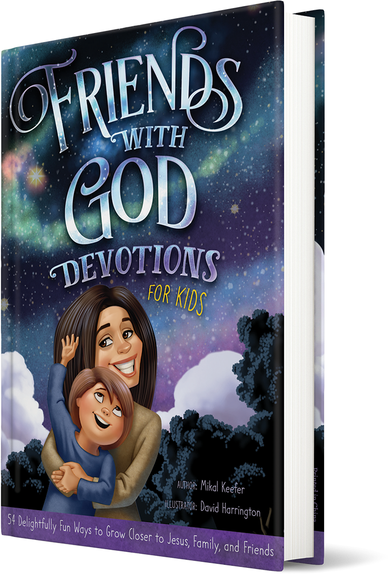 Friends With God Devotions - Friends With God Devotions For Kids By Mikal Keefer (768x1135), Png Download