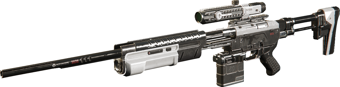 Proteus Model Iw - Airsoft Gun (1326x341), Png Download