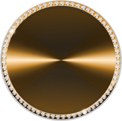 Gold Circle Images - Gerald R. Ford-class Aircraft Carrier (400x397), Png Download