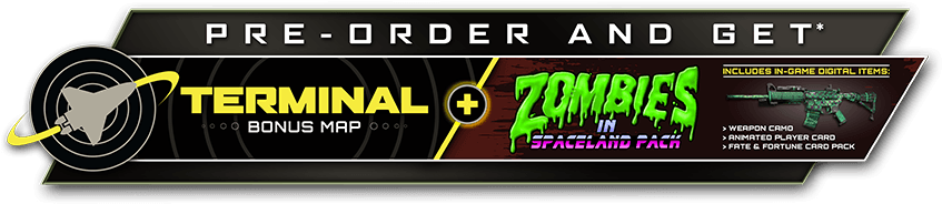 Wtb Cta Zombies Bonus ] - Call Of Duty: Infinite Warfare [pre-owned] Xbox One (866x184), Png Download