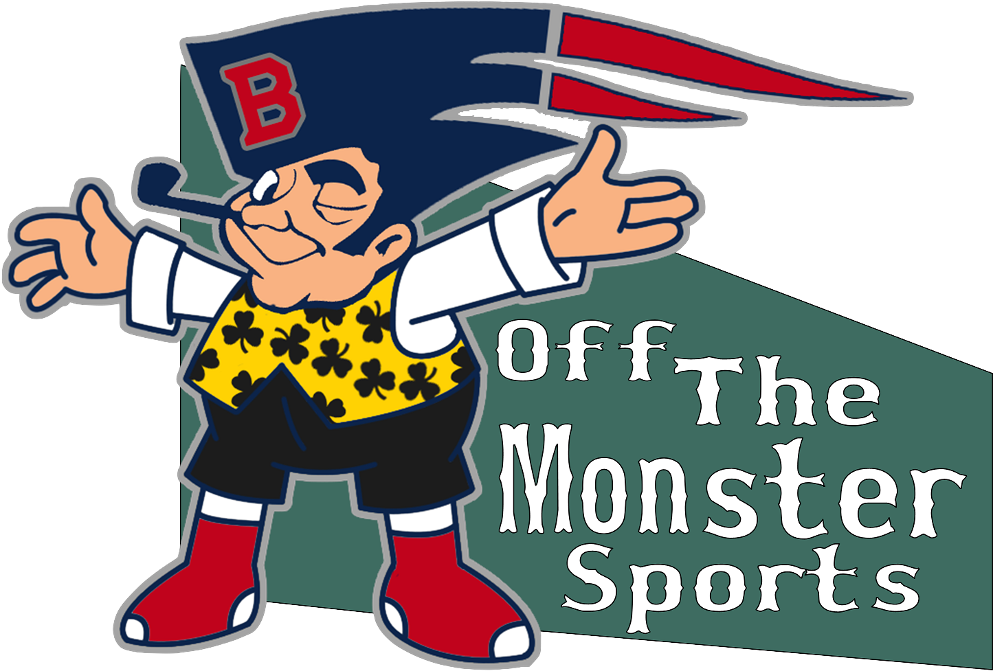 Off The Monster Sports Rob Gronkowski - Boston Celtics (1445x977), Png Download